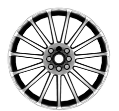 Wraith rim in Drift 36